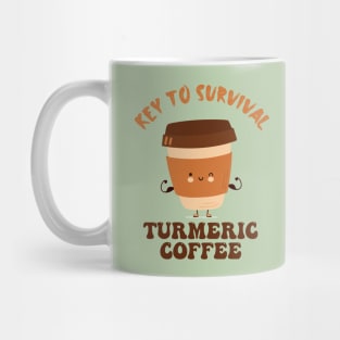 Key to Survival - Turmeric Coffee Mug